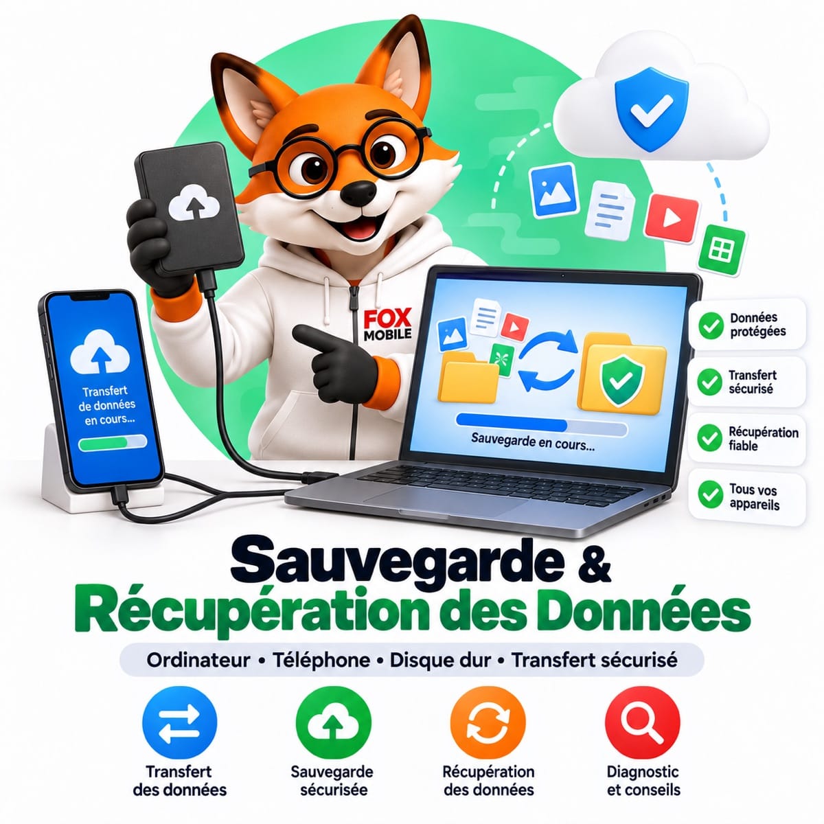 Sauvegarder ses données avant une réparation : le réflexe à avoir